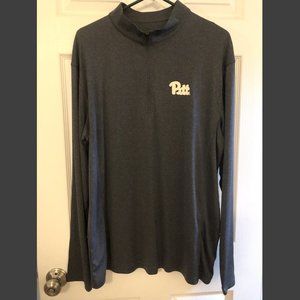 Pitt Panthers Men's Colosseum Quarter Zip - XL
